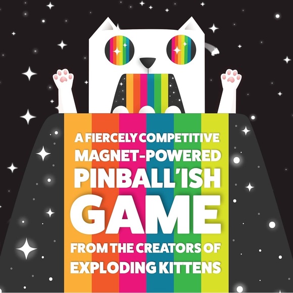 New A Game of Cat & Mouth 
Pinball-ish Exploding Kitten - Picture 4 of 5